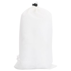 Filet de camouflage avec sac de rangement 623x203 cm blanc 