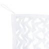Filet de camouflage avec sac de rangement 623x203 cm blanc 