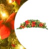 Arche de Noël avec lumières LED Vert 90 cm PVC 