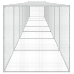 Poulailler avec toit anthracite 803x98x90 cm acier galvanisé 