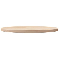 Dessus de table 60x30x2,5 cm bois de pin massif ovale 