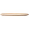Dessus de table 60x30x2,5 cm bois de pin massif ovale 