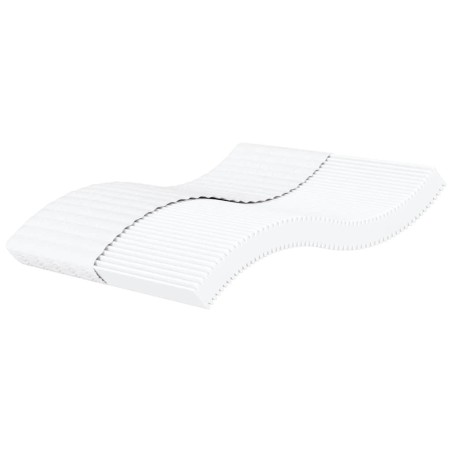 Matelas en mousse blanc 200x220 cm dureté H2 H3 