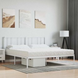 Matelas en mousse blanc 200x220 cm dureté H2 H3 