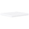 Matelas en mousse blanc 200x220 cm dureté H2 H3 