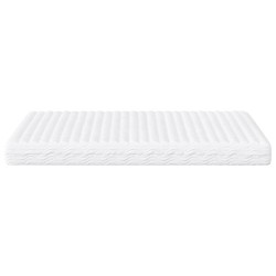 Matelas en mousse blanc 200x220 cm dureté H2 H3 