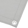 Écran de balcon gris clair 75x700 cm 100% polyester oxford 