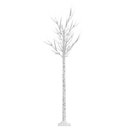 Sapin de Noël 180 LED bleues Saule 1,8 m Int/Ext 