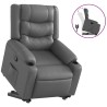 Fauteuil inclinable Gris Similicuir 
