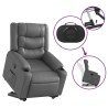 Fauteuil inclinable Gris Similicuir 