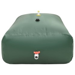 Réservoir d'eau avec robinet pliable 5000 L PVC 