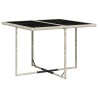 Ensemble à manger de jardin et coussins 9 pcs gris clair rotin 