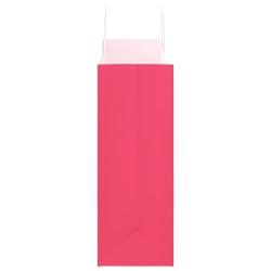 Sacs en papier 50 pcs avec poignées rose 32x17x44 cm 