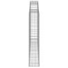 Paniers à gabions arqués 2 pcs 300x30x160/180 cm fer galvanisé 