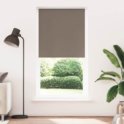 Store enrouleur occultant café 95x230cm largeur du tissu 90,7cm 