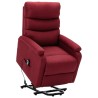 Fauteuil Rouge bordeaux Tissu 