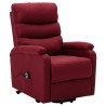 Fauteuil Rouge bordeaux Tissu 