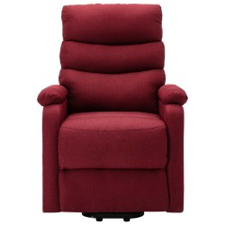 Fauteuil Rouge bordeaux Tissu 