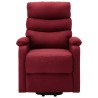 Fauteuil Rouge bordeaux Tissu 