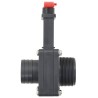 Vanne de portail de piscine 2 pcs 1,5" 