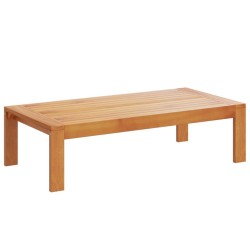 Salon de jardin avec coussins 3 pcs bois massif d'acacia 