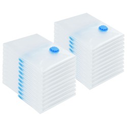 Sacs de rangement sous vide - Pack de 20, 70x50 cm 