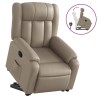 Fauteuil inclinable Cappuccino Similicuir 