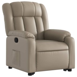 Fauteuil inclinable Cappuccino Similicuir 