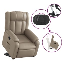Fauteuil inclinable Cappuccino Similicuir 