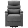 Fauteuil Gris clair Tissu 