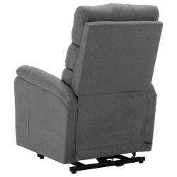 Fauteuil Gris clair Tissu 