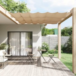 Auvent vertical Taupe 100x270 cm Tissu oxford 