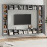 Ensemble de meubles TV 10 pcs Sonoma gris Bois d'ingénierie 