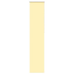 Store enrouleur occultant jaune largeur du tissu 40,7 cm 