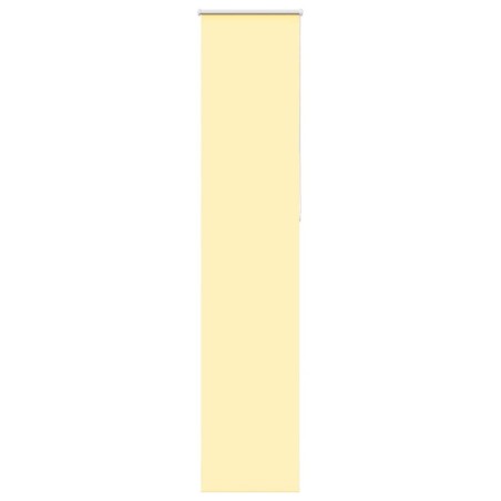 Store enrouleur occultant jaune largeur du tissu 40,7 cm 