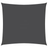 Parasol en tissu oxford carré 2,5x2,5 m anthracite 