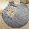 Tapis d'extérieur ARAKIL gris Ø160 cm PP 