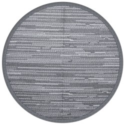 Tapis d'extérieur ARAKIL gris Ø160 cm PP 