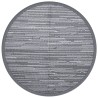 Tapis d'extérieur ARAKIL gris Ø160 cm PP 