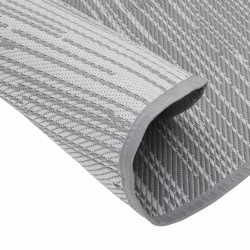 Tapis d'extérieur ARAKIL gris Ø160 cm PP 