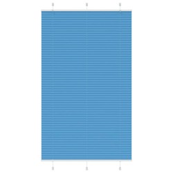 Store plissé bleu 115x200 cm largeur du tissu 114,4cm polyester 