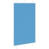 Store plissé bleu 115x200 cm largeur du tissu 114,4cm polyester 