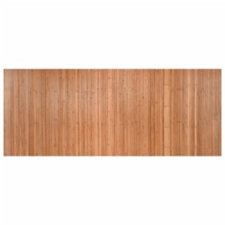Tapis rectangulaire naturel 80x200 cm bambou 