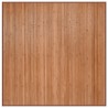 Tapis carré naturel 100x100 cm bambou 
