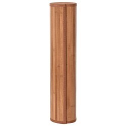 Tapis carré naturel 100x100 cm bambou 