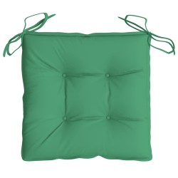 Coussins de palette lot de 2 vert 50x50x7 cm tissu oxford 