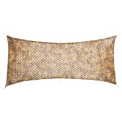 Filet de camouflage avec sac de rangement 409x206 cm sable 
