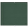 Écran de balcon vert foncé 90x700 cm 100% polyester oxford 