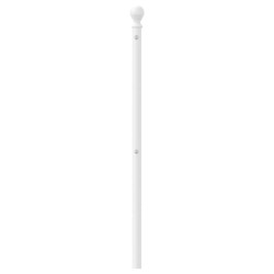 Tête de lit métal blanc 80 cm 