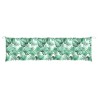 Coussin de banc de jardin motif de feuilles 180x50x7 cm 